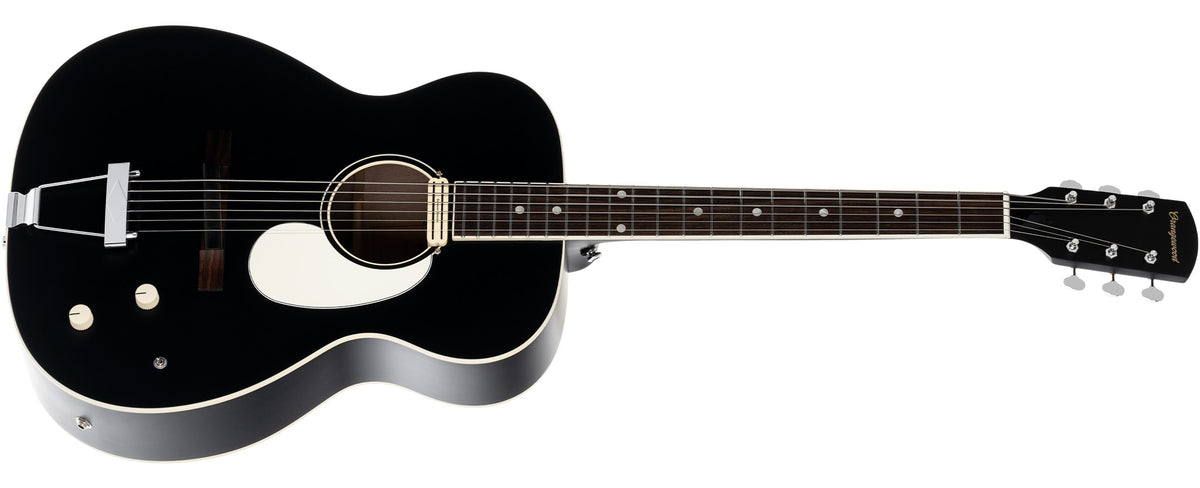 Juniper II Black Live Baritone Rubber Bridge
