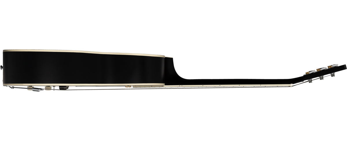 Juniper II Black Live Baritone Rubber Bridge
