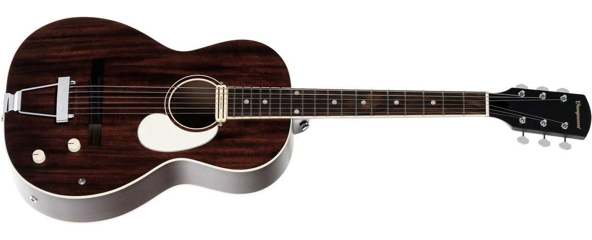 Juniper II Mahogany Live Rubber Bridge